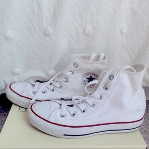 White High Top Converse